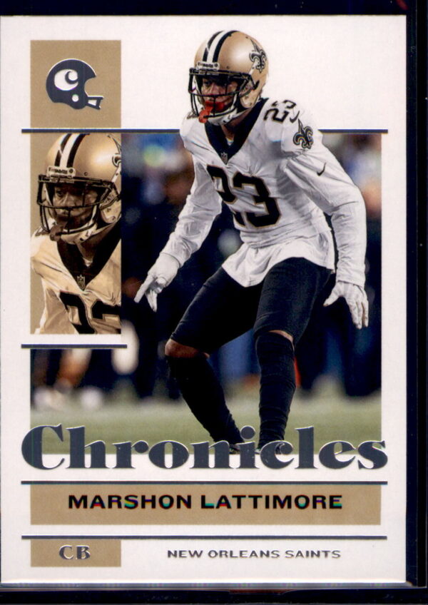 2021 Panini Chronicles #61 Marshon Lattimore