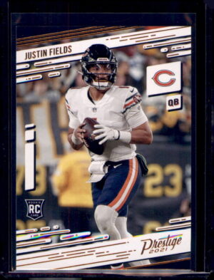 2021 Panini Chronicles #203 Justin Fields Prestige Rookies Update