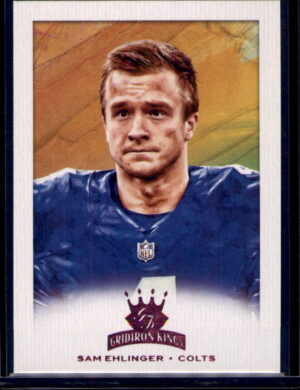 2021 Panini Chronicles #GK-10 Sam Ehlinger Gridiron Kings Pink