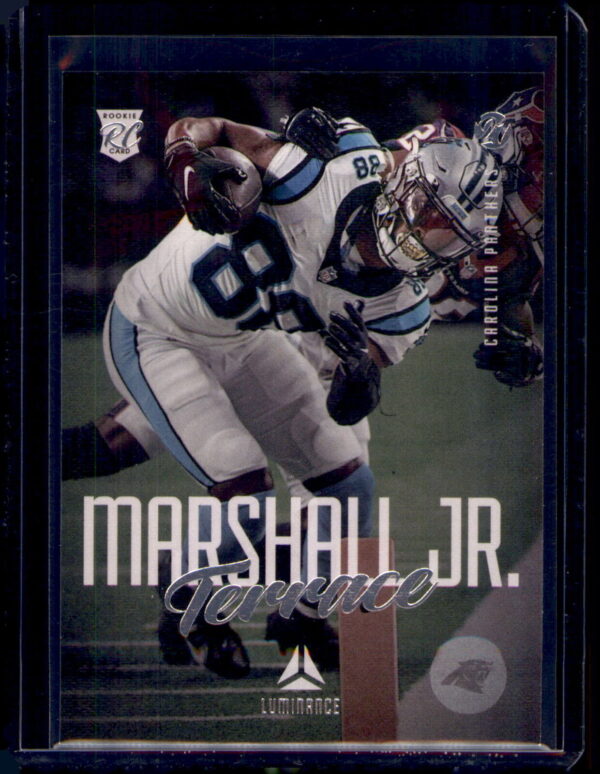 2021 Panini Chronicles #216 Terrace Marshall Jr. Luminance Update Rookies