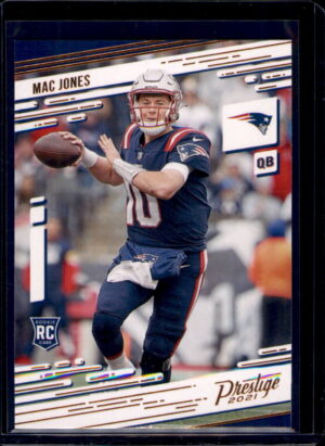 2021 Panini Chronicles #205 Mac Jones Prestige Rookies Update