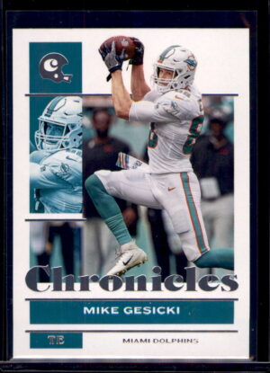 2021 Panini Chronicles #75 Mike Gesicki Bronze