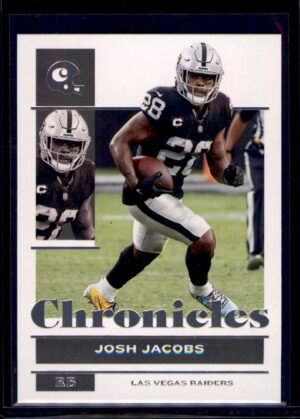 2021 Panini Chronicles #63 Josh Jacobs