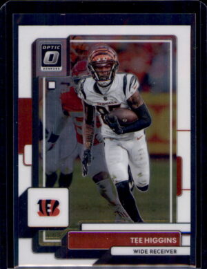 2022 Donruss #197 Tee Higgins Blue Press Proof