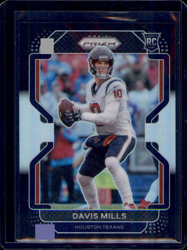 2021 Panini Chronicles #PB-15 Davis Mills Prizm Black