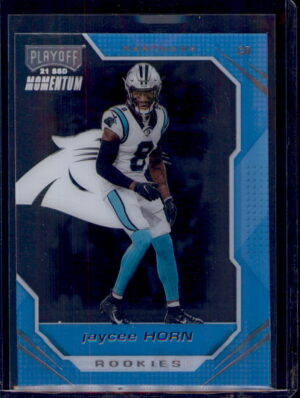2021 Panini Chronicles #PMR-33 Jaycee Horn Playoff Momentum Rookies