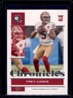2021 Panini Chronicles #77 Trey Lance