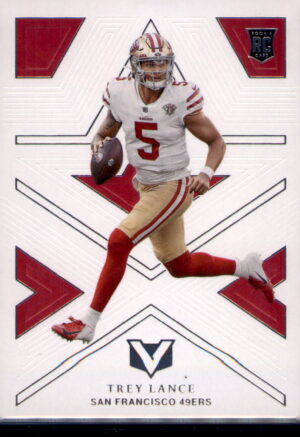 2021 Panini Chronicles #V-3 Trey Lance Vertex