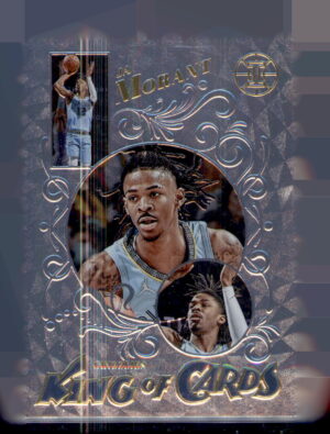 2021-22 Panini Illusions #17 Ja Morant King of Cards