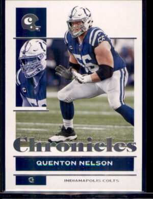 2021 Panini Chronicles #43 Quenton Nelson