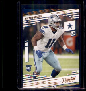 2021 Panini Chronicles #244 Micah Parsons Prestige Rookies Update
