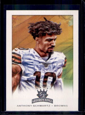 2021 Panini Chronicles #GK-34 Anthony Schwartz Gridiron Kings Pink