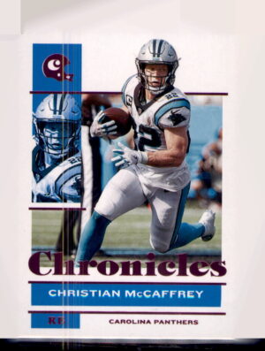 2021 Panini Chronicles #14 Christian McCaffrey Pink