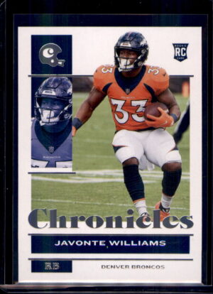 2021 Panini Chronicles #31 Javonte Williams