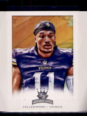 2021 Panini Chronicles #GK-6 Kellen Mond Gridiron Kings Green
