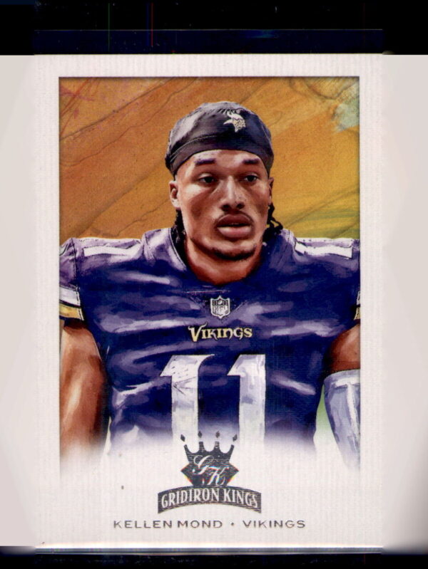2021 Panini Chronicles #GK-6 Kellen Mond Gridiron Kings Green