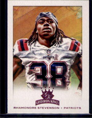 2021 Panini Chronicles #GK-18 Rhamondre Stevenson Gridiron Kings