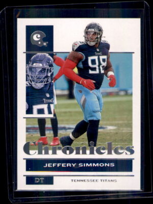 2021 Panini Chronicles #100 Jeffery Simmons
