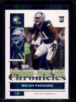 2021 Panini Chronicles #28 Micah Parsons Green