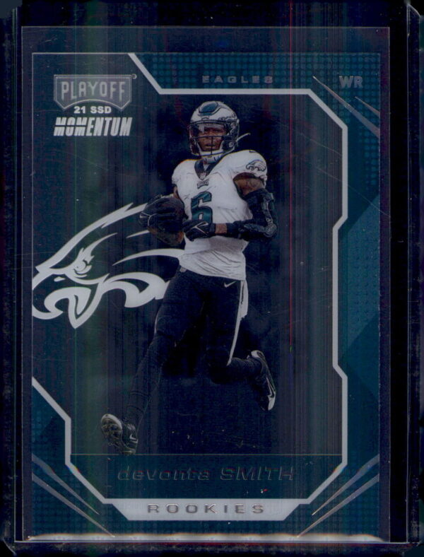 2021 Panini Chronicles #PMR-7 DeVonta Smith Playoff Momentum Rookies