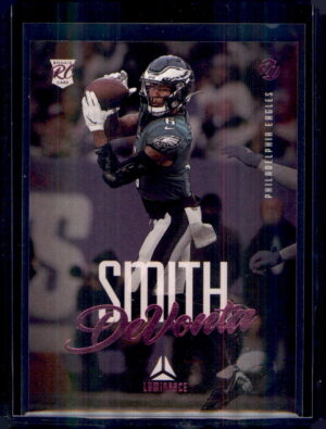2021 Panini Chronicles #211 DeVonta Smith Luminance Update Rookies Bronze