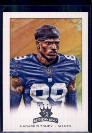 2021 Panini Chronicles #GK-27 Kadarius Toney Gridiron Kings Pink