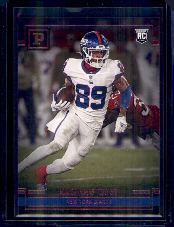 2021 Panini Chronicles #PA-27 Kadarius Toney Panini Pink