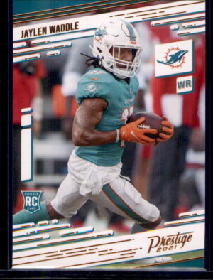 2021 Panini Chronicles #213 Jaylen Waddle Prestige Rookies Update