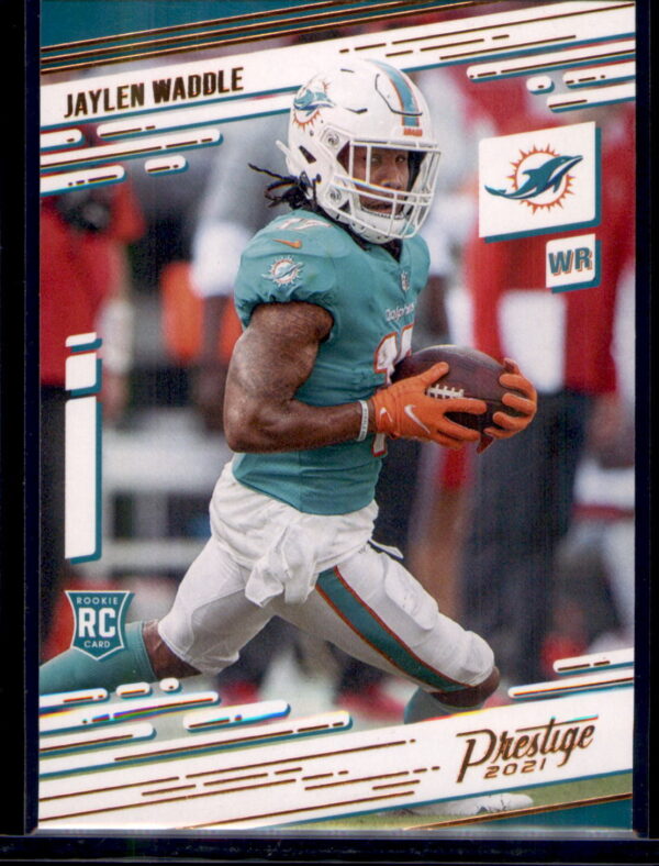 2021 Panini Chronicles #213 Jaylen Waddle Prestige Rookies Update