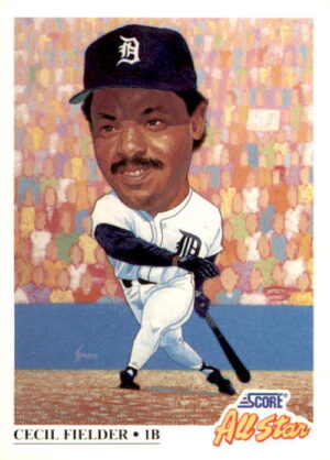 1991 Score #395 Cecil Fielder