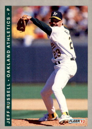 1993 Fleer #668 Jeff Russell