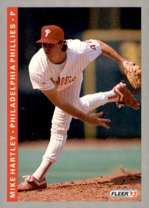 1993 Fleer #102 Mike Hartley