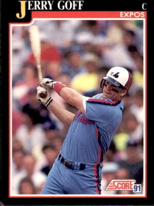 1991 Score #834 Jerry Goff