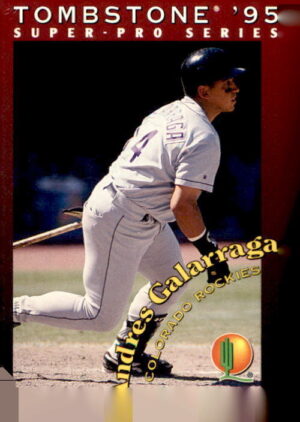 1995 Tombstone Pizza Super-Pro Series #23 Andres Galarraga