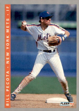 1993 Fleer #92 Bill Pecota