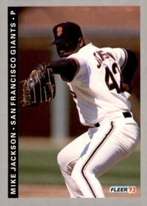 1993 Fleer #156 Mike Jackson