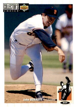 1994 Collector's Choice #68 John Burkett