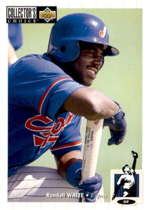 1994 Collector's Choice #293 Rondell White Gold Signature