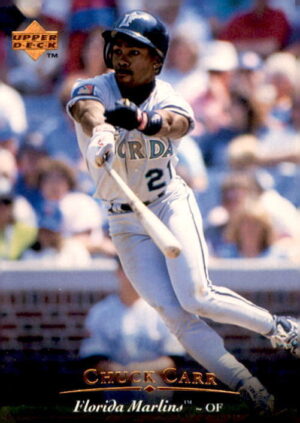 1995 Upper Deck #352 Chuck Carr Electric Diamond