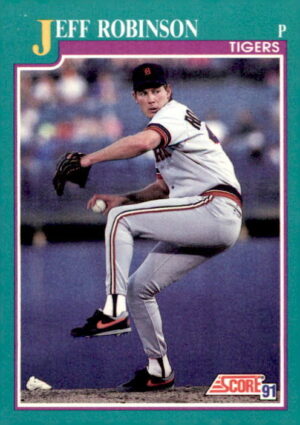 1991 Score #129 Jeff Robinson