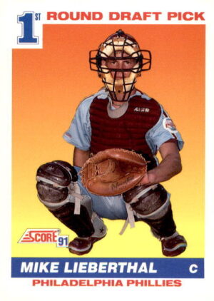 1991 Score #683 Mike Lieberthal