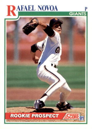 1991 Score #366 Rafael Novoa
