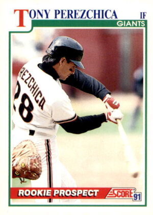 1991 Score #735 Tony Perezchica