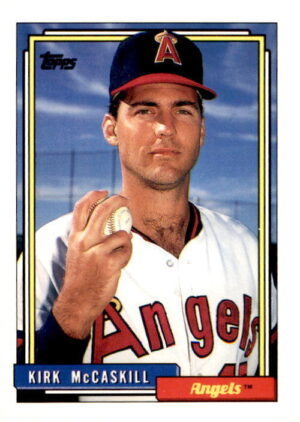 1992 Topps #301 Kirk McCaskill
