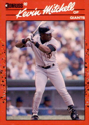 1990 Donruss #98a Kevin Mitchell