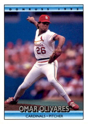 1992 Donruss #481a Omar Olivares