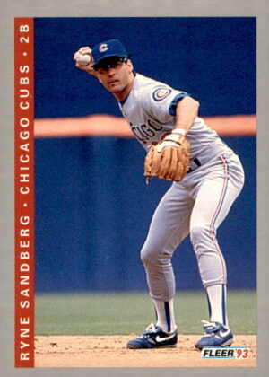1993 Fleer Fruit of the Loom #56 Ryne Sandberg