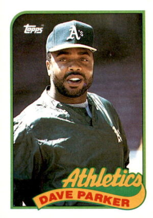 1989 Topps #475 Dave Parker