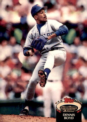 1992 Stadium Club #99a Dennis Boyd