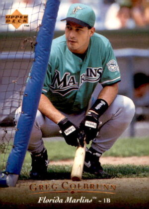 1995 Upper Deck #357 Greg Colbrunn Electric Diamond